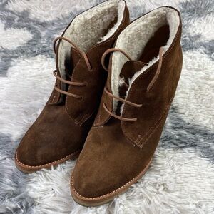 Ralph Lauren Purple Label Collection Women’s Size 8B Leather Lamp  Ankle Boots